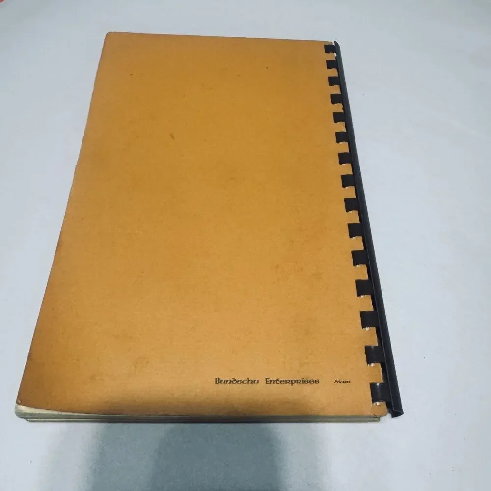 Chickamauga, Georgia Cookbook 1975 Homemaker's Club w/ Landmark Sketches‎